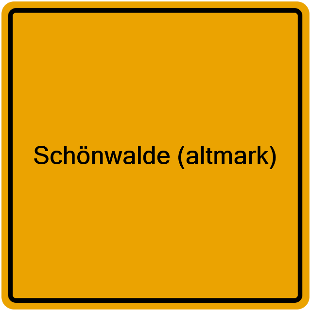 Einwohnermeldeamt24 Schönwalde (altmark)